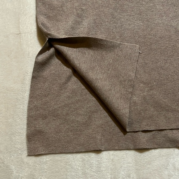 NWT Splendid Tan Camel V-Neck Soft Sweater sz L - Picture 6 of 6